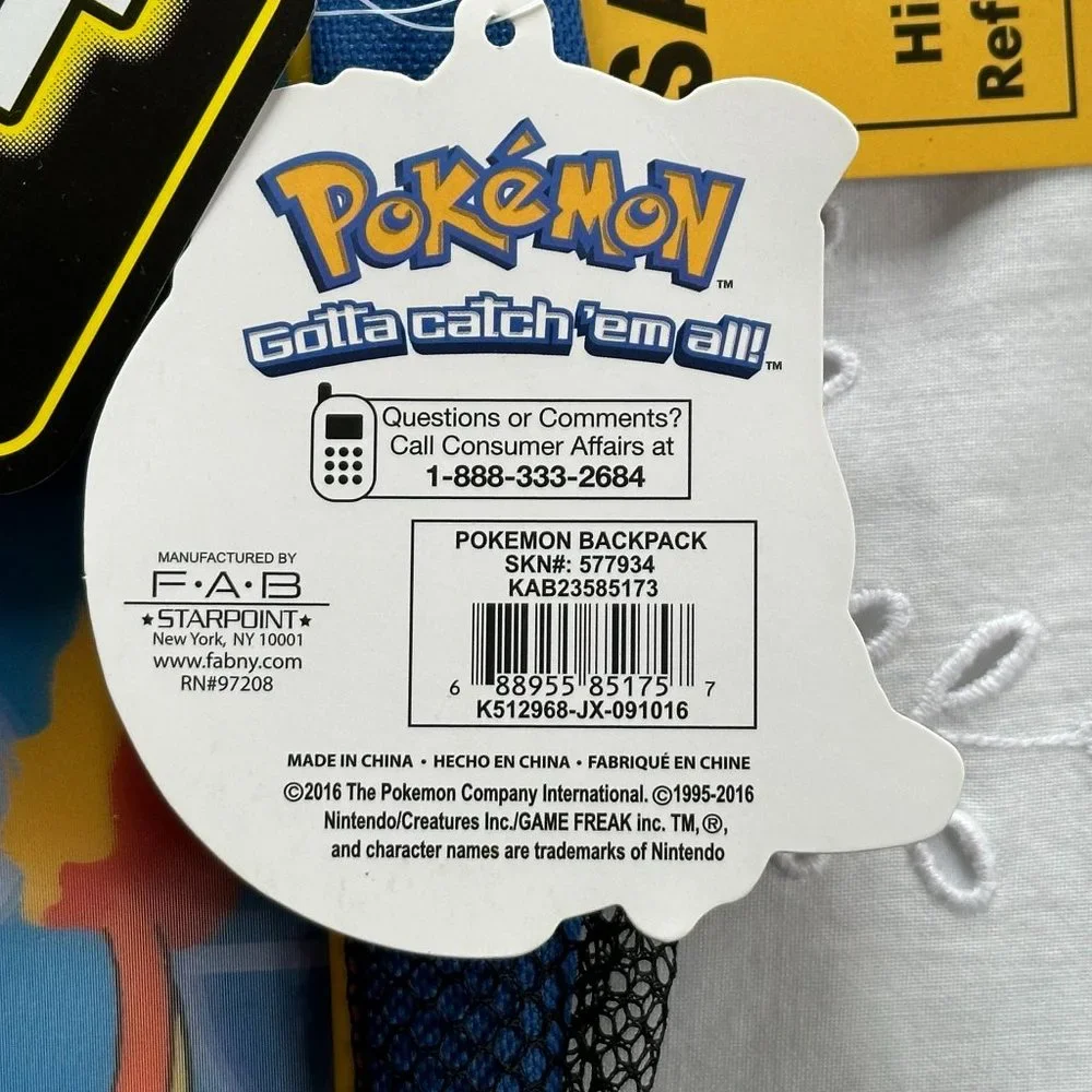 Pokemon Gotta Catch ‘Em Reflective 3D Knapsack Bag Backpack Charmander 2016 Flaw